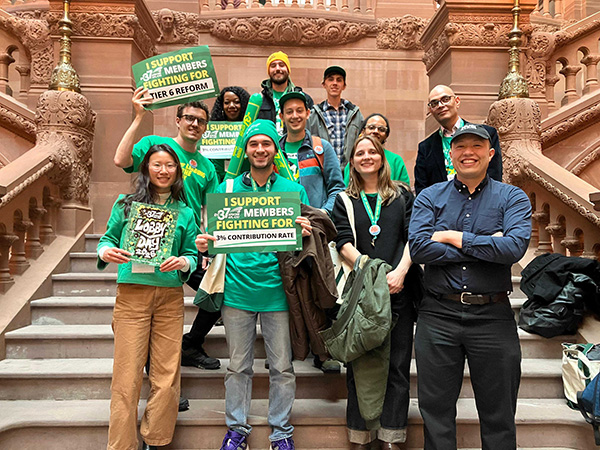Hands Off NYC: As more unions say ‘ICE Out’ and pass resolutions against ICE, including among our DC37 locals, we continue to organize in our unions and our communities. 