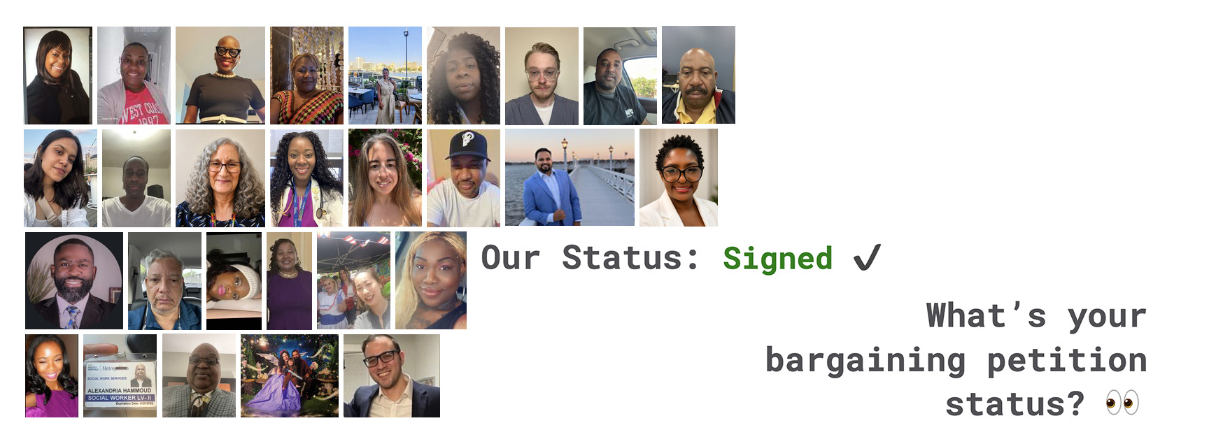 Do you believe we deserve a fair Unit contract?