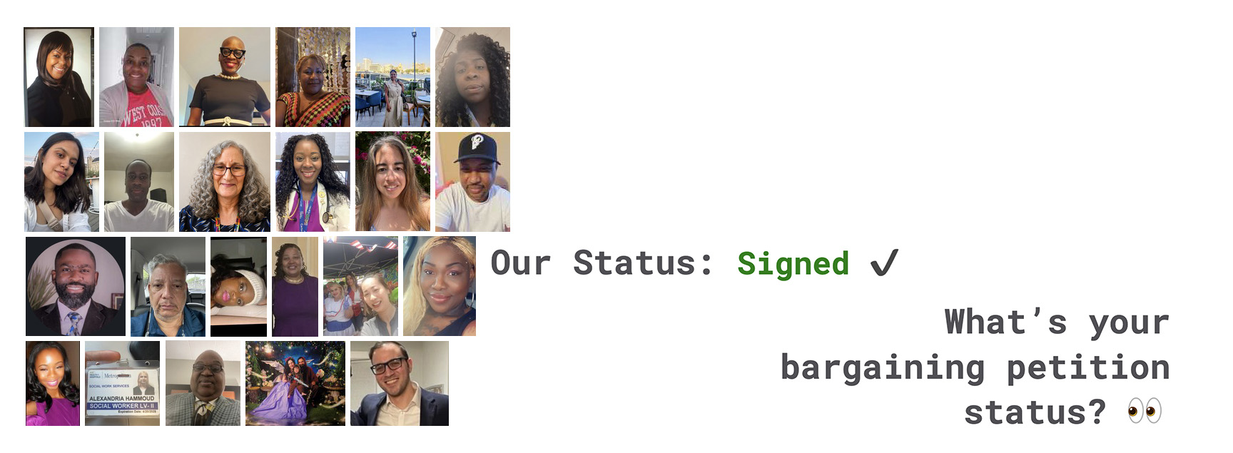 Do you believe we deserve a fair Unit contract?