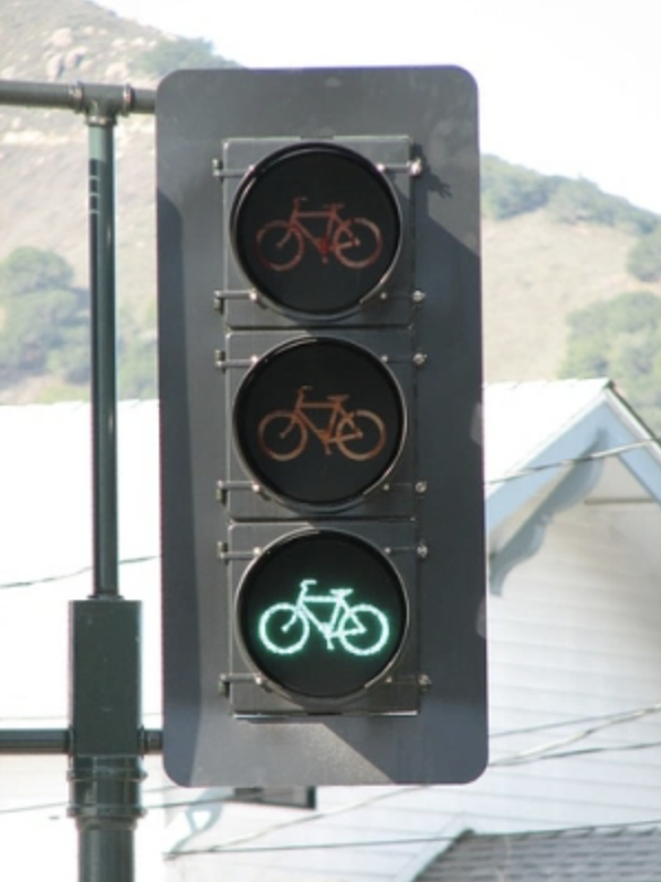 Image of a bike signal