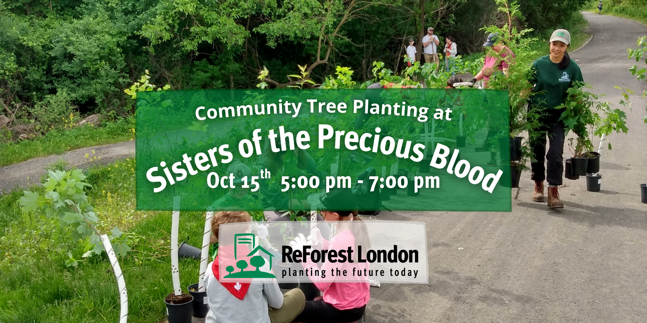 ReForest London Oct 15 Tree Planting Banner 