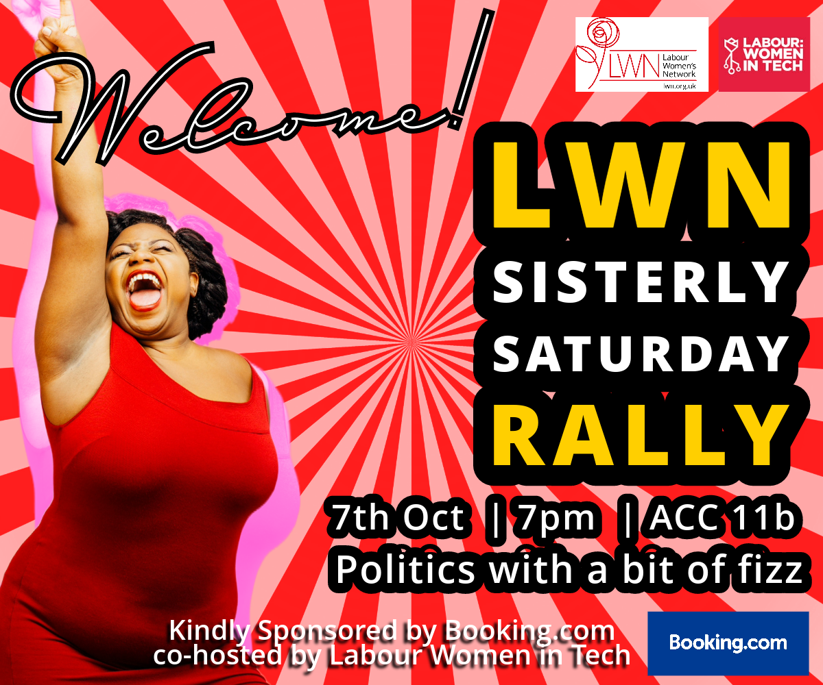 LWN SISTERLY SATURDAY RALLY LAB23 Labour Women s Network LWN SISTERLY SATURDAY RALLY LAB23 Labour Women s Network