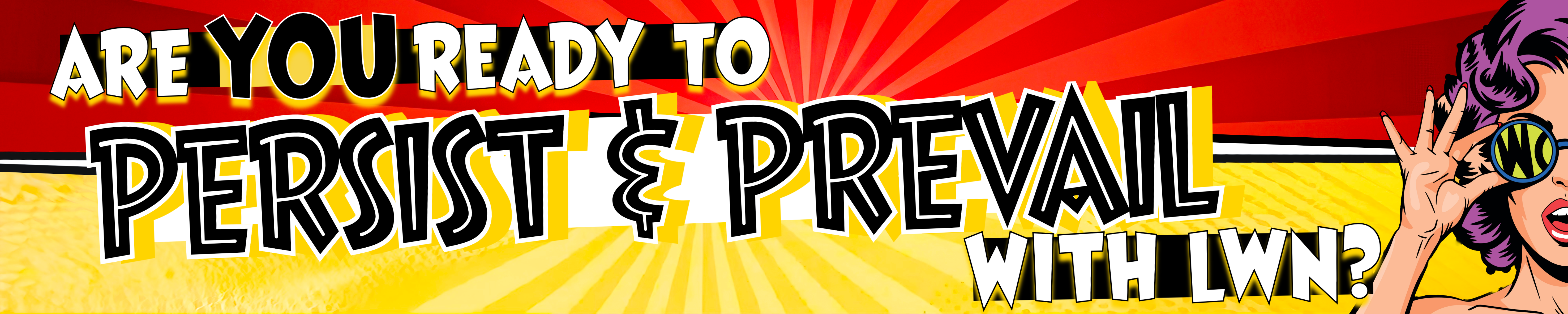 Persist & Prevail Banner