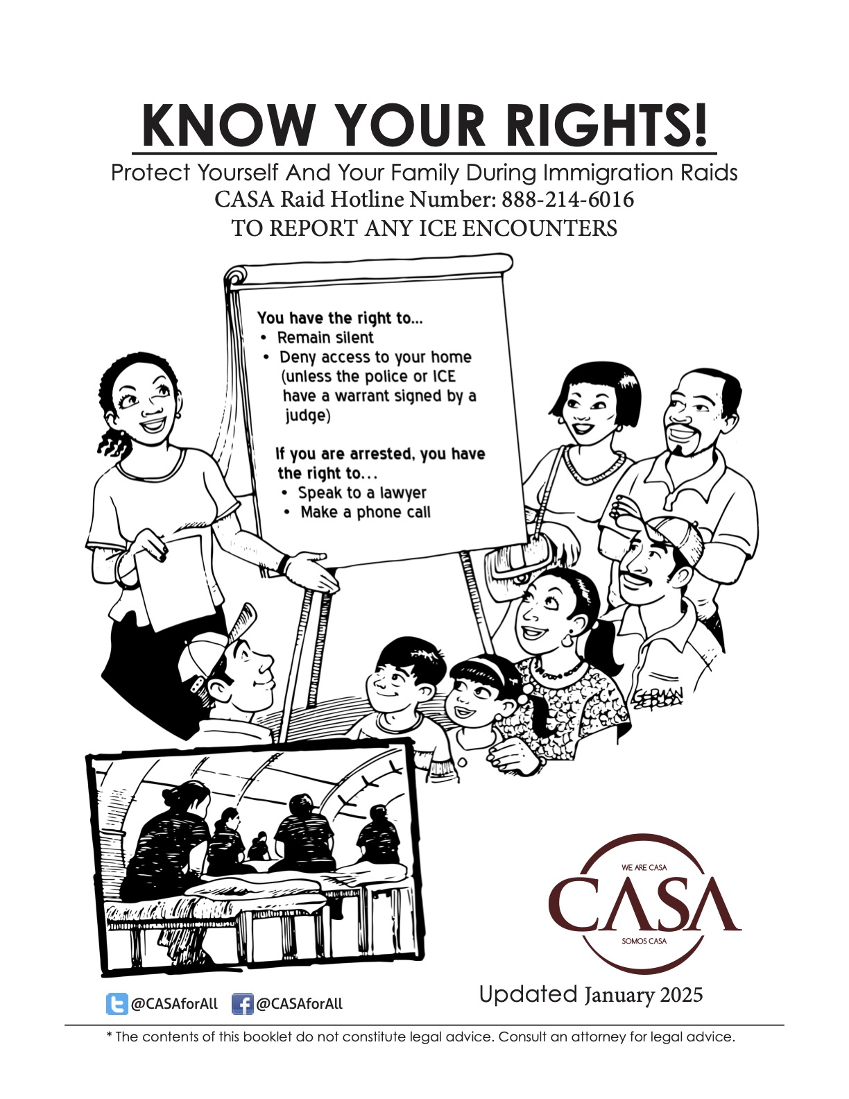 CASA Know Your Rights pamphlet CASA Know Your Rights pamphlet