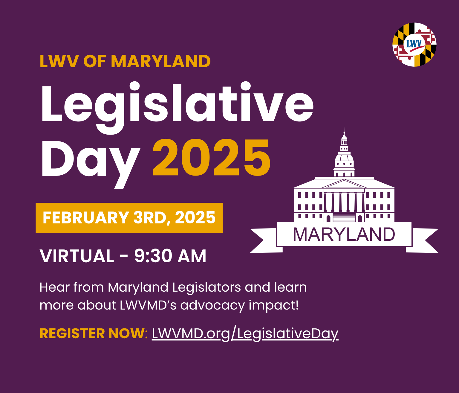 Legislative day lwvmd