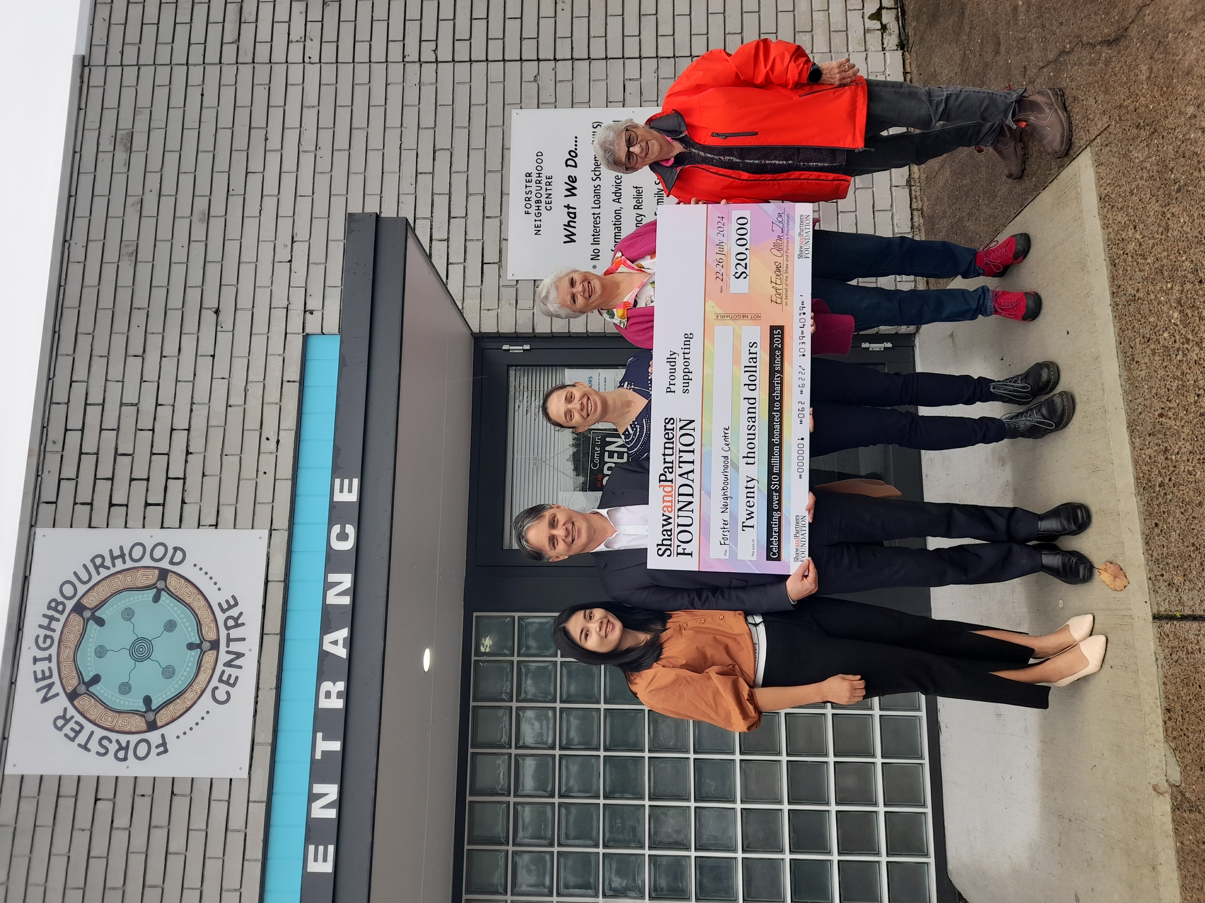 Shaw and Partners Donation