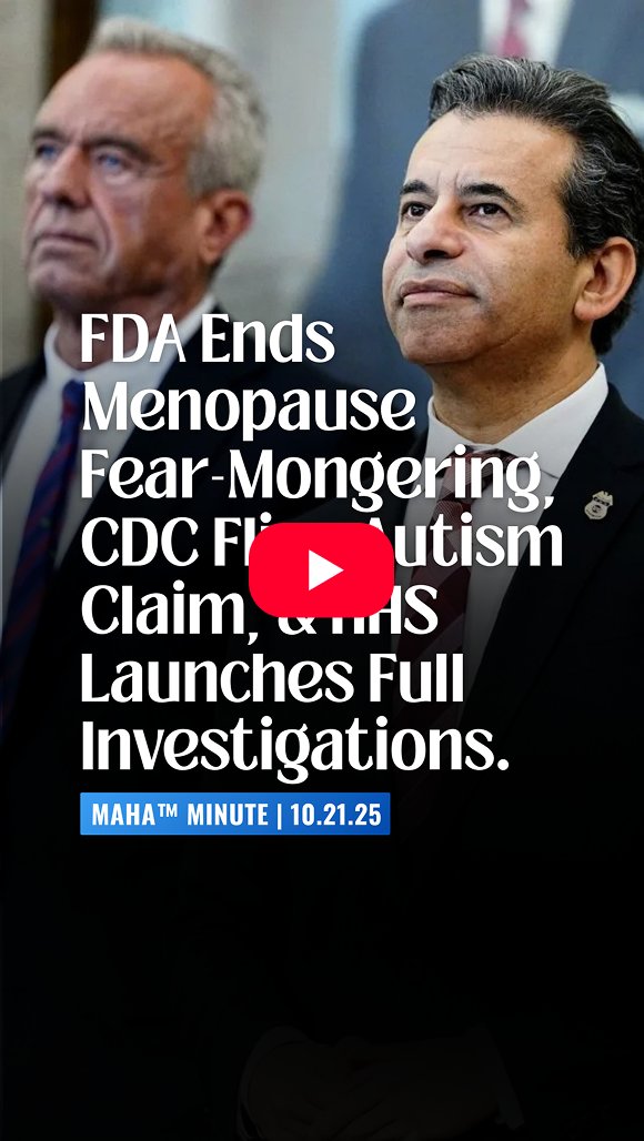 Watch: the MAHA Minute