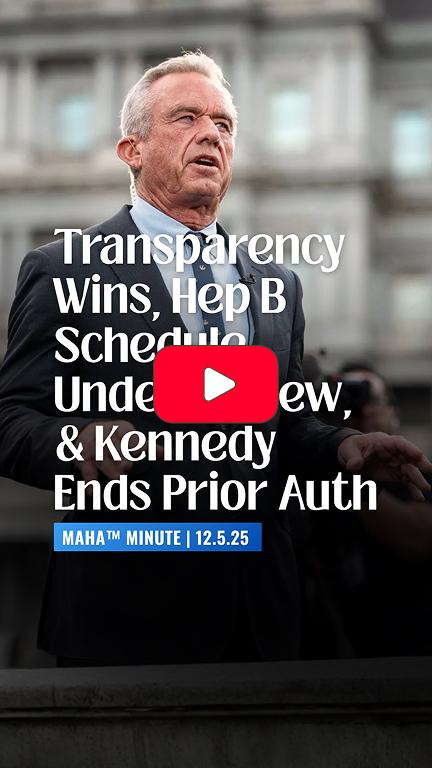 Watch: the MAHA Minute