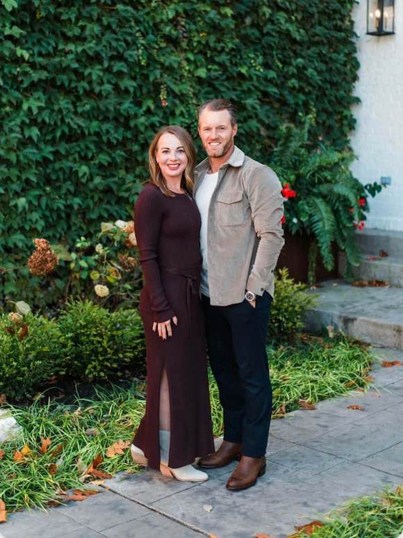 Leah Wilson, a litigation attorney, and her
husband, Nick, a chiropractor.