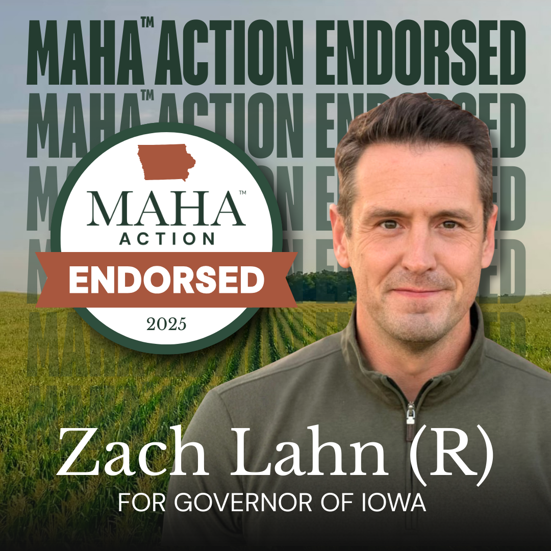 Zach Lahn (R) For Governor of Iowa