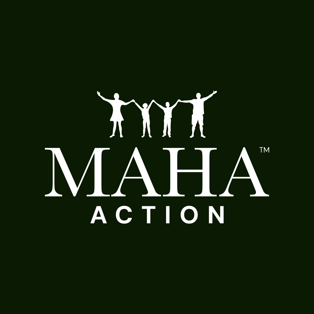 MAHA Logo White