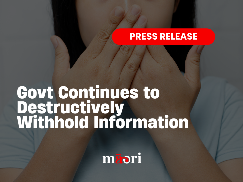 Govt Continues to Destructively Withhold Information preview image