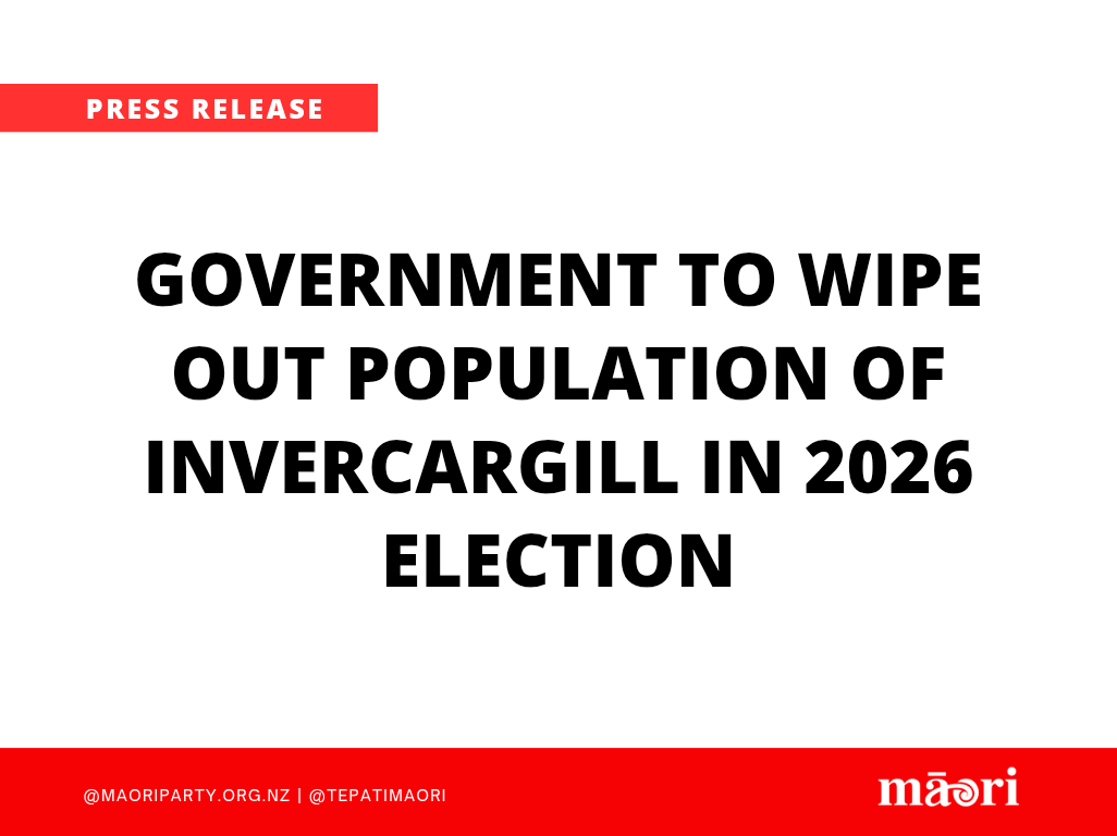 Government to Wipe Out Population of Invercargill in 2026 Election preview image
