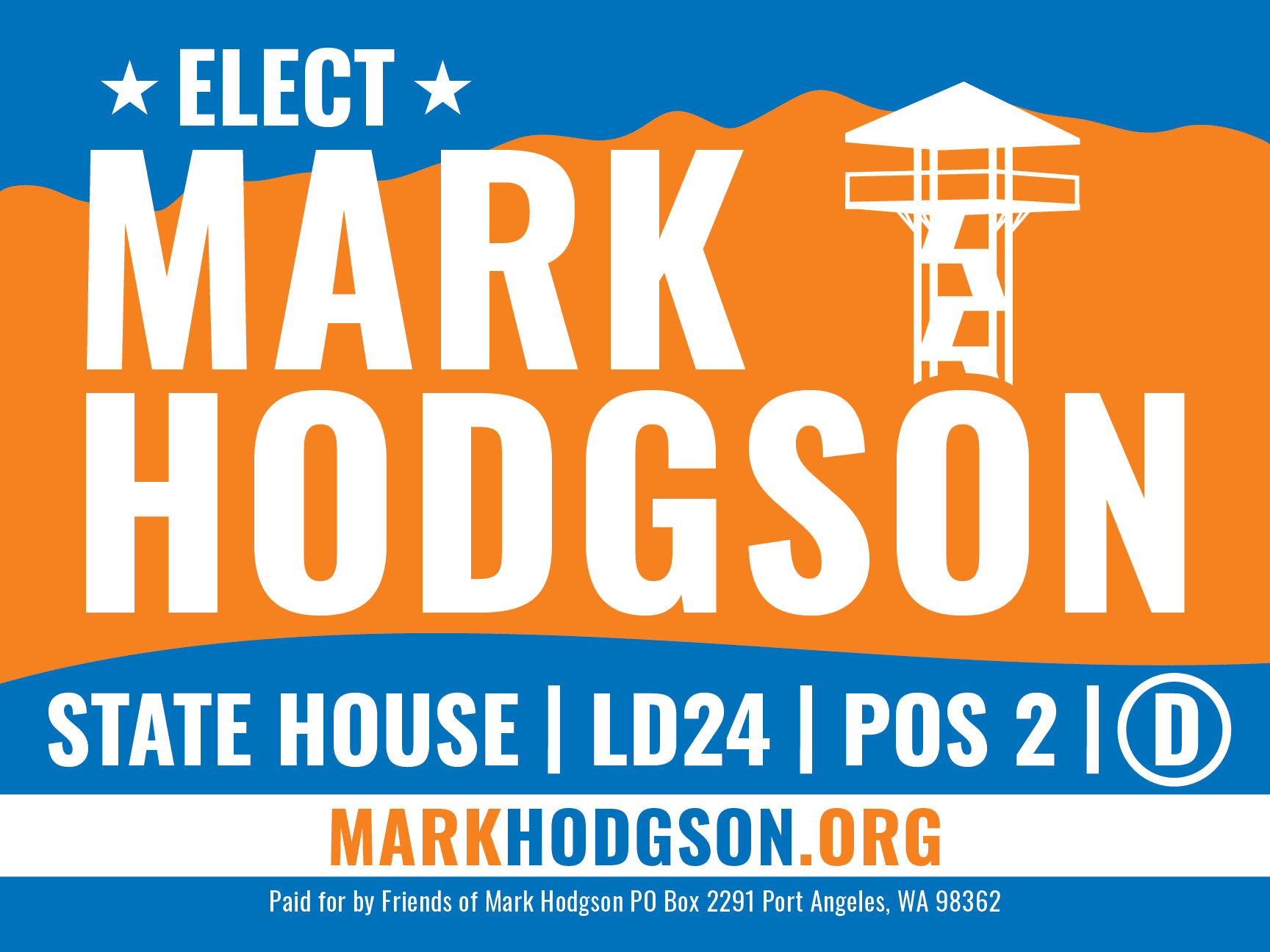 Mark Hodgson for State Rep LD24 Logo
