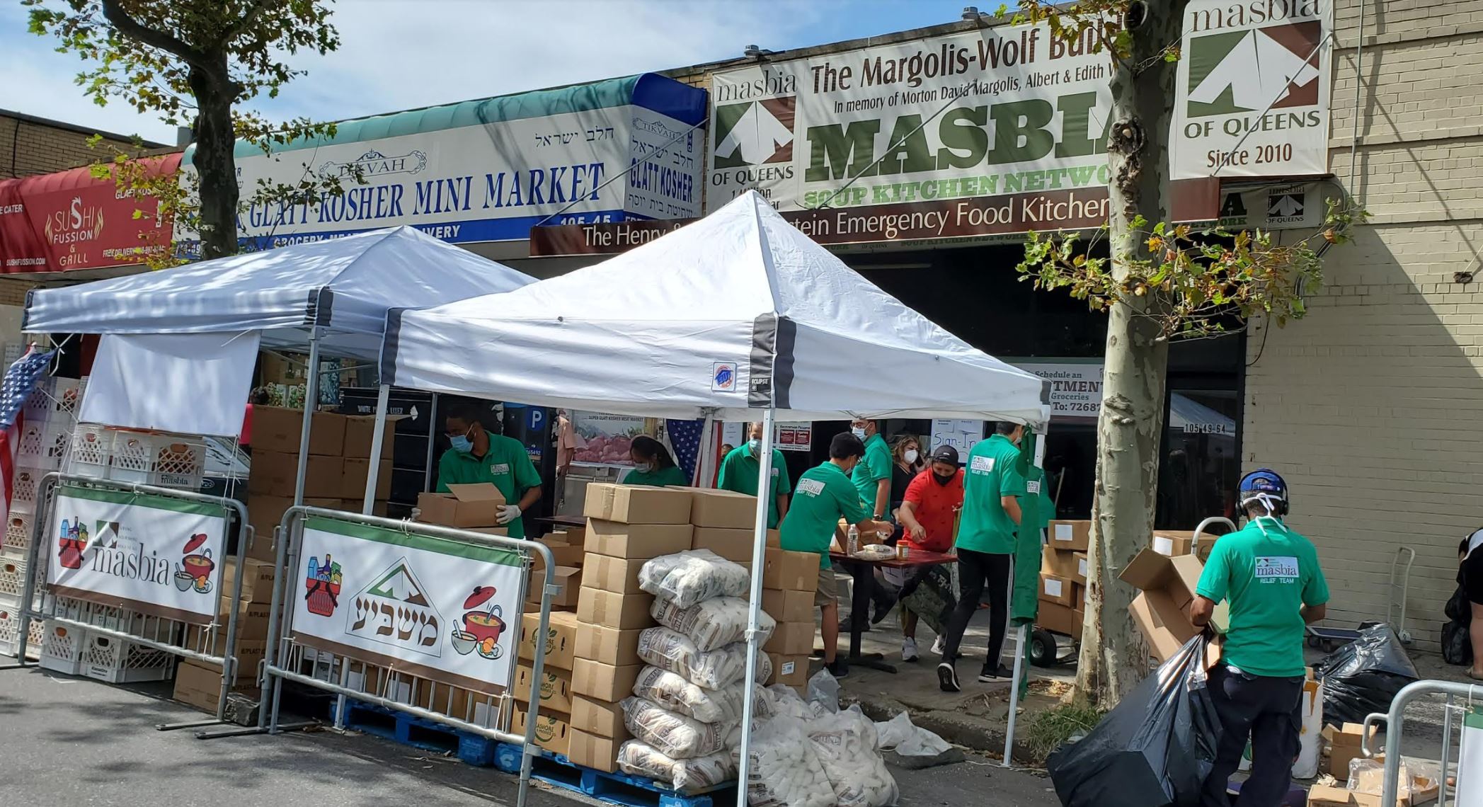 Get Food at Masbia of Queens Soup Kitchen and Food Pantry