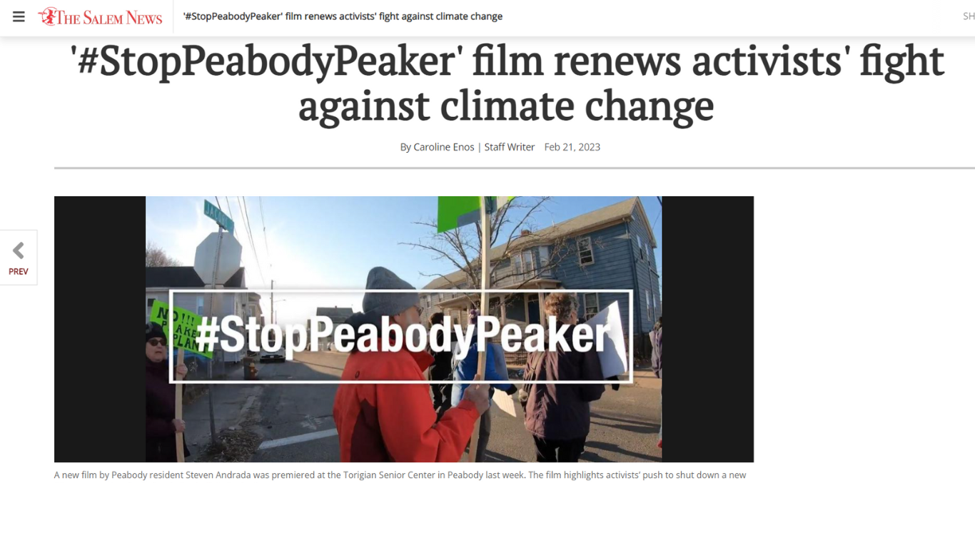 MCAN in the Media - Massachusetts Climate Action Network