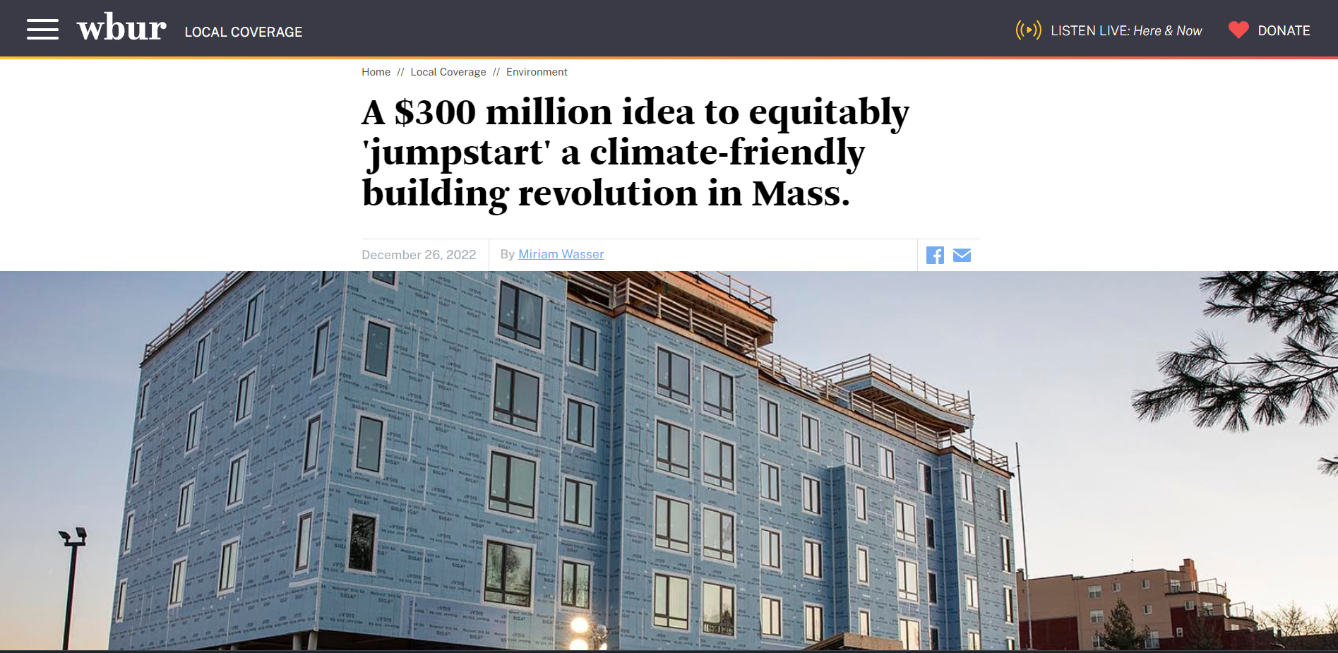 MCAN in the Media - Massachusetts Climate Action Network