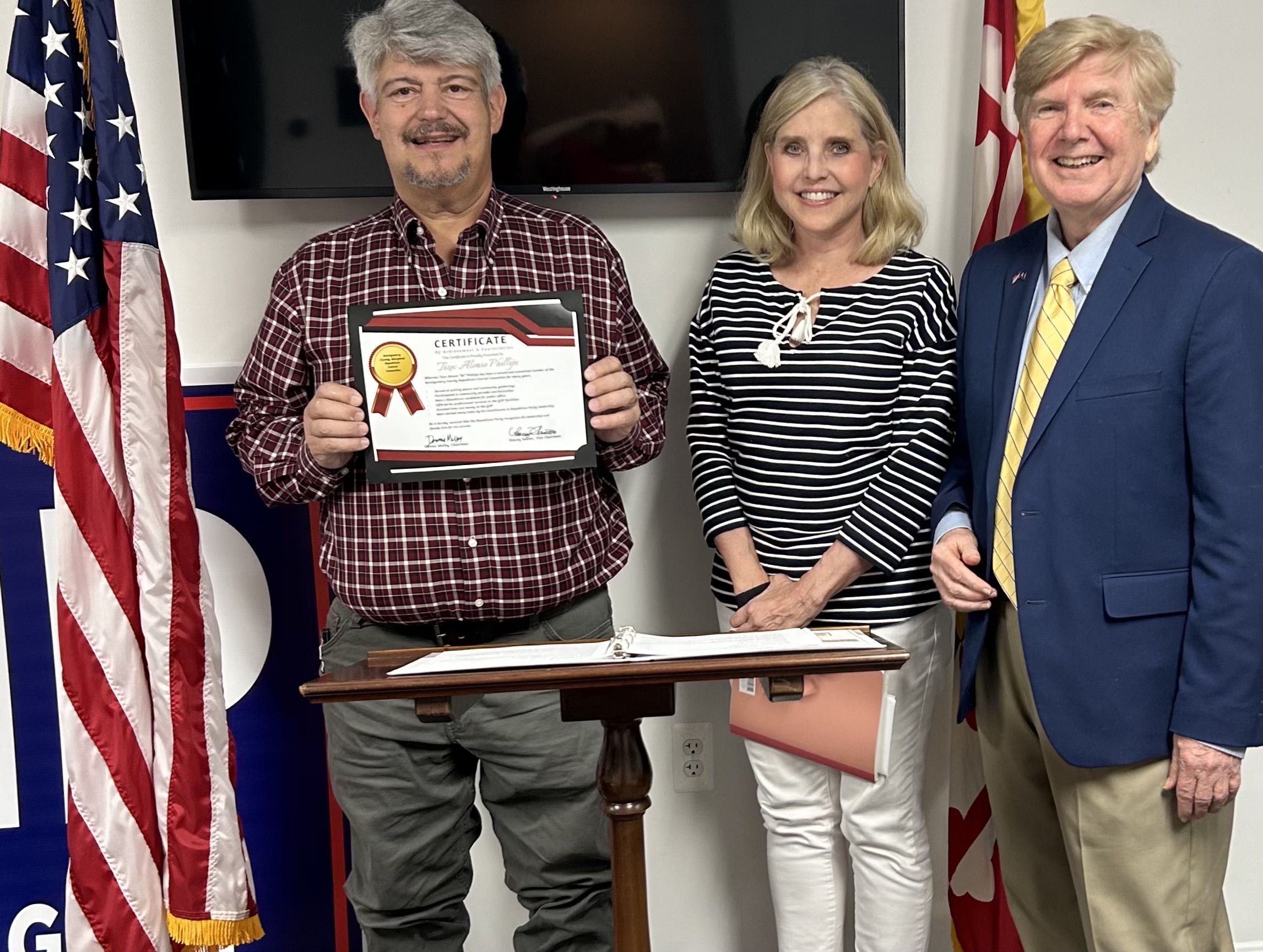 HONORING AL PHILLIPS - Montgomery County Republican Party