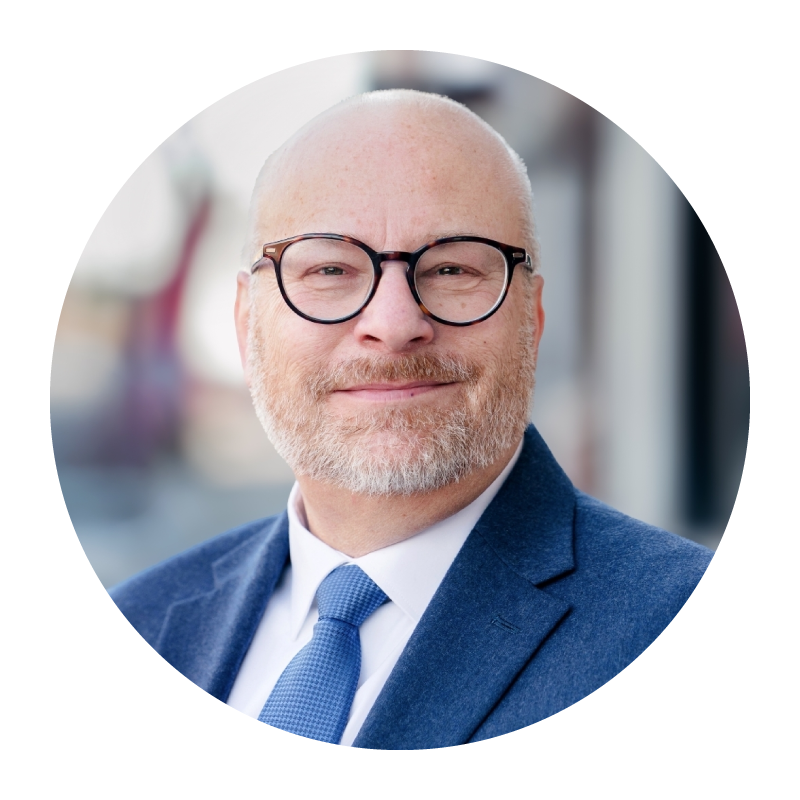 McLean County Democratic Party Chair Patrick Cortesi