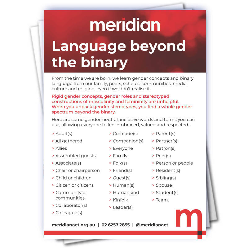 Image of the Language Beyond the Binary poster