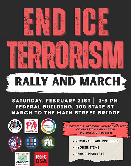 End ICE flier