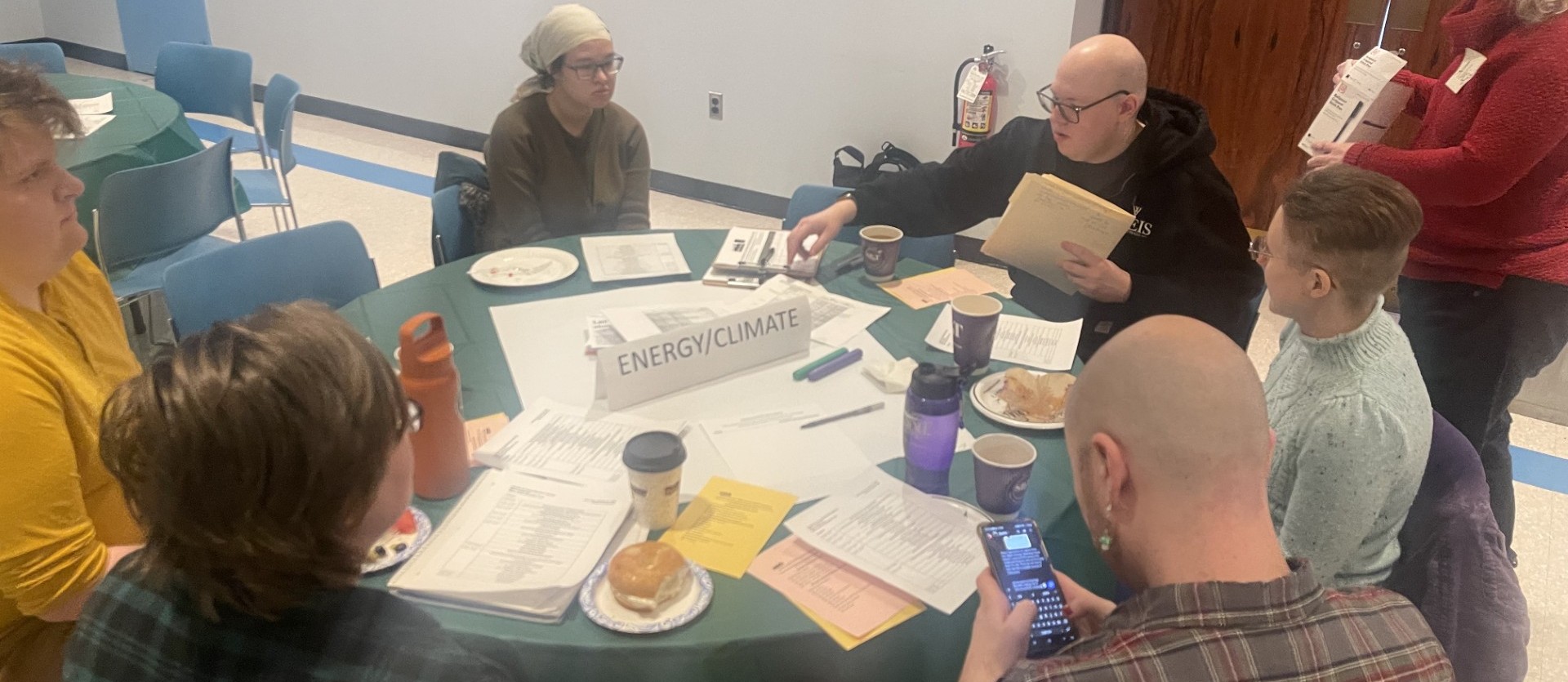 annual dinner RED table