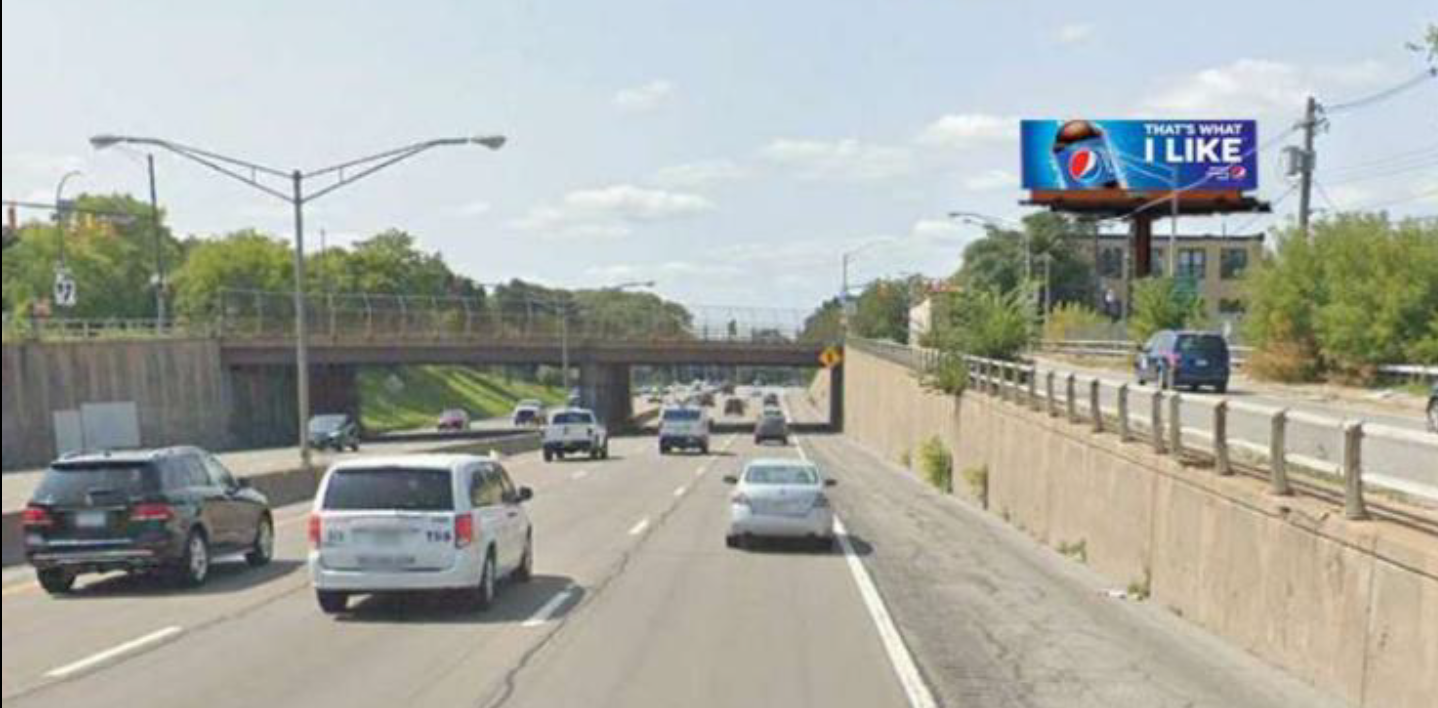 image of proposed new digital billboard on Monroe and Canterbury