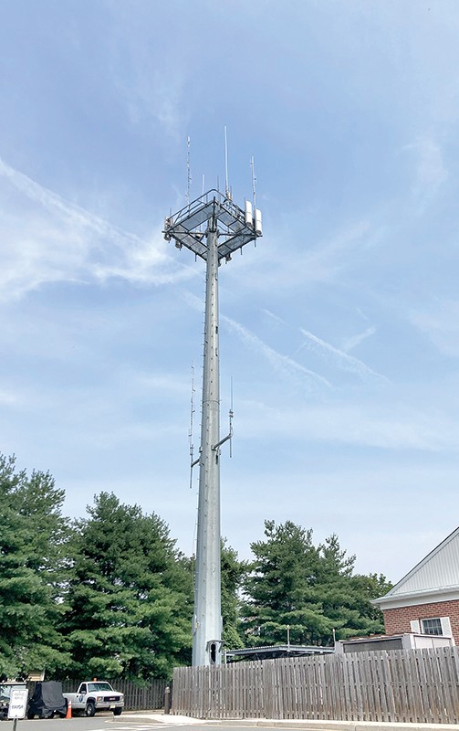 cell tower near house