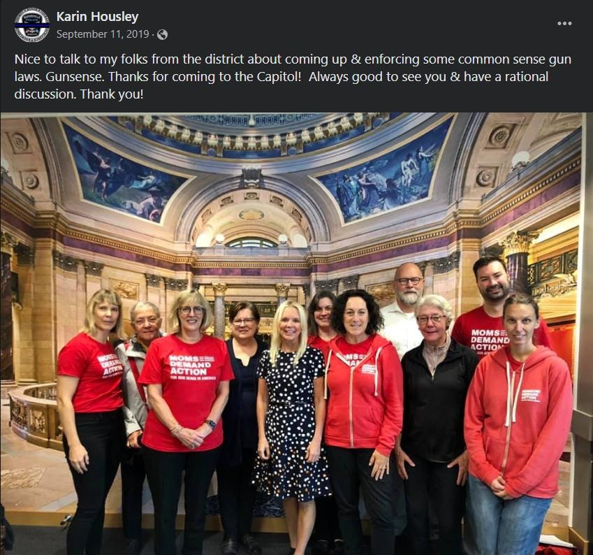 BETRAYAL: MNGOP Senator Supports GUN CONTROL