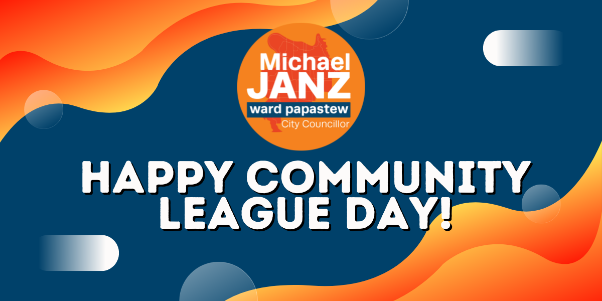 Happy community league day!