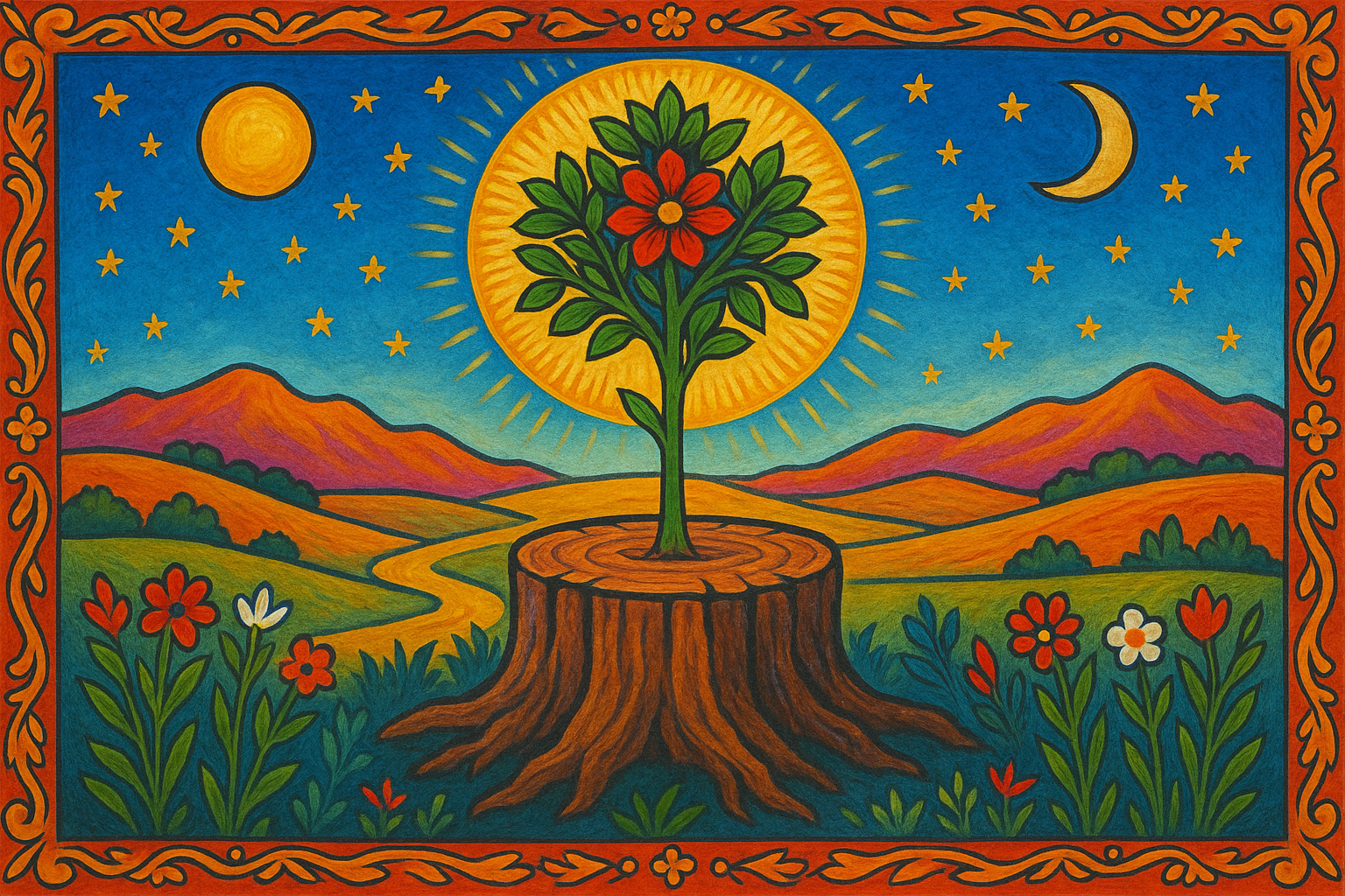 A shoot shall sprout from the stump of Jesse