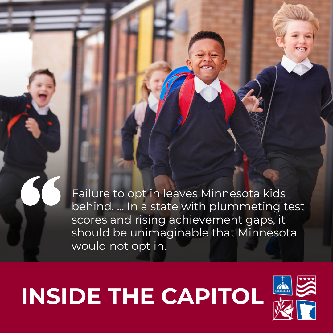 Minnesota should opt into the Federal Scholarship Tax Credit