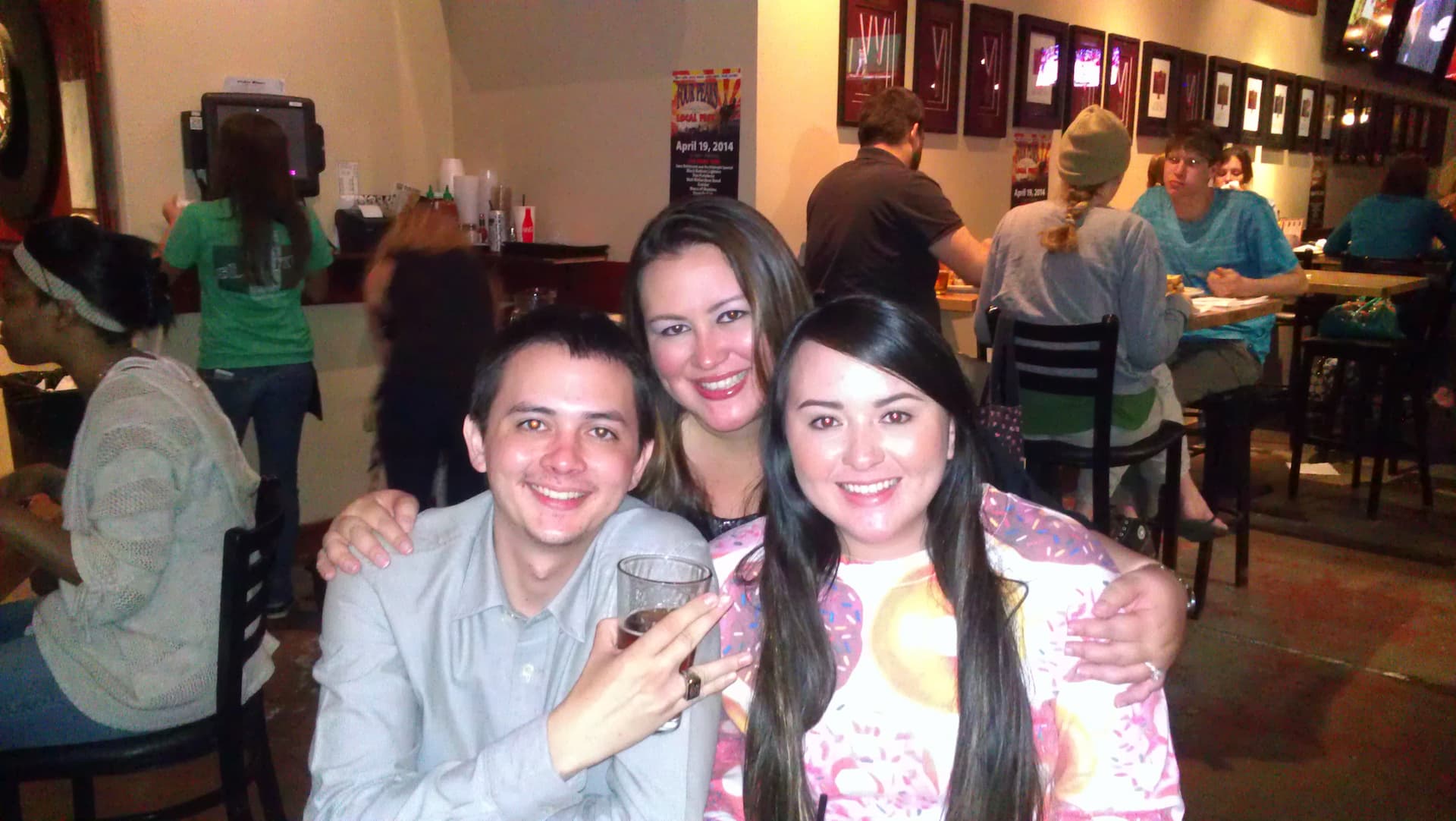 The first dinner we had together after I attempted to lead an “intervention”