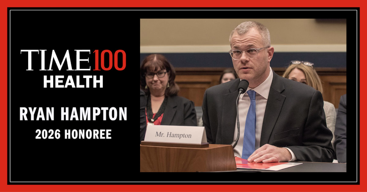 Ryan Hampton Named to TIME100 Health