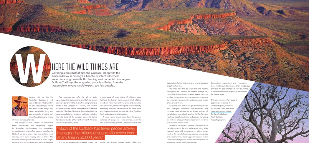 Scoop magazine features WA's Outback