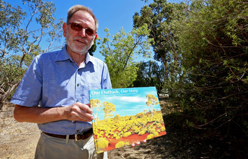Outback book presented to MP Dean Nalder