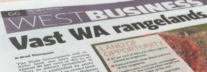 Reform announcement in the West Australian