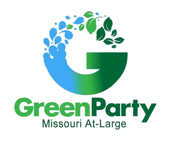 Missouri Green Party At Large Membership Logo and page link