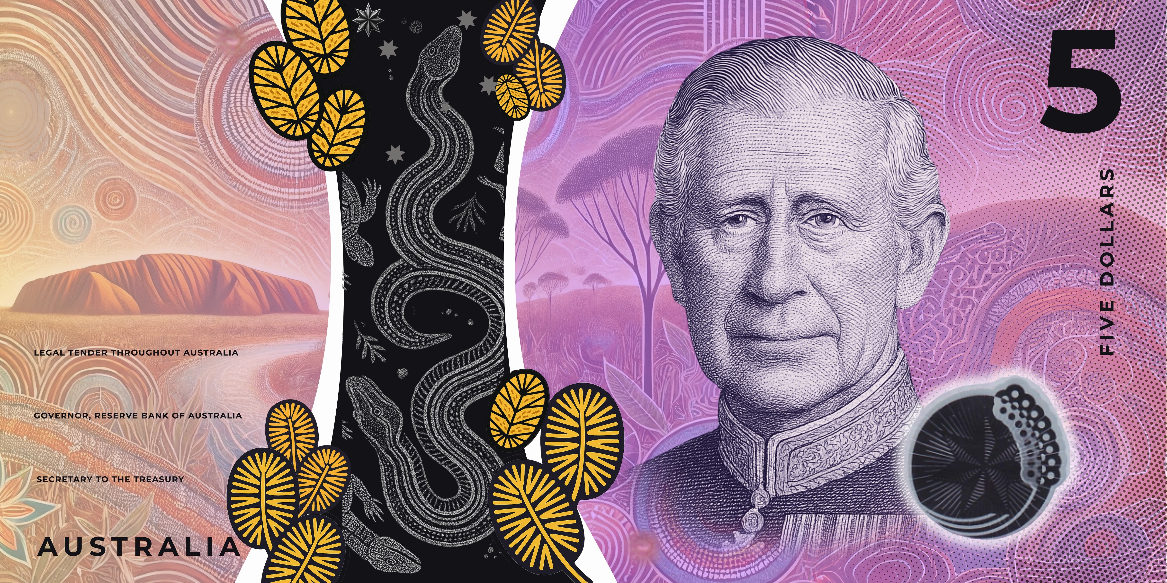 The $5 note - A Design - Australian Monarchist League