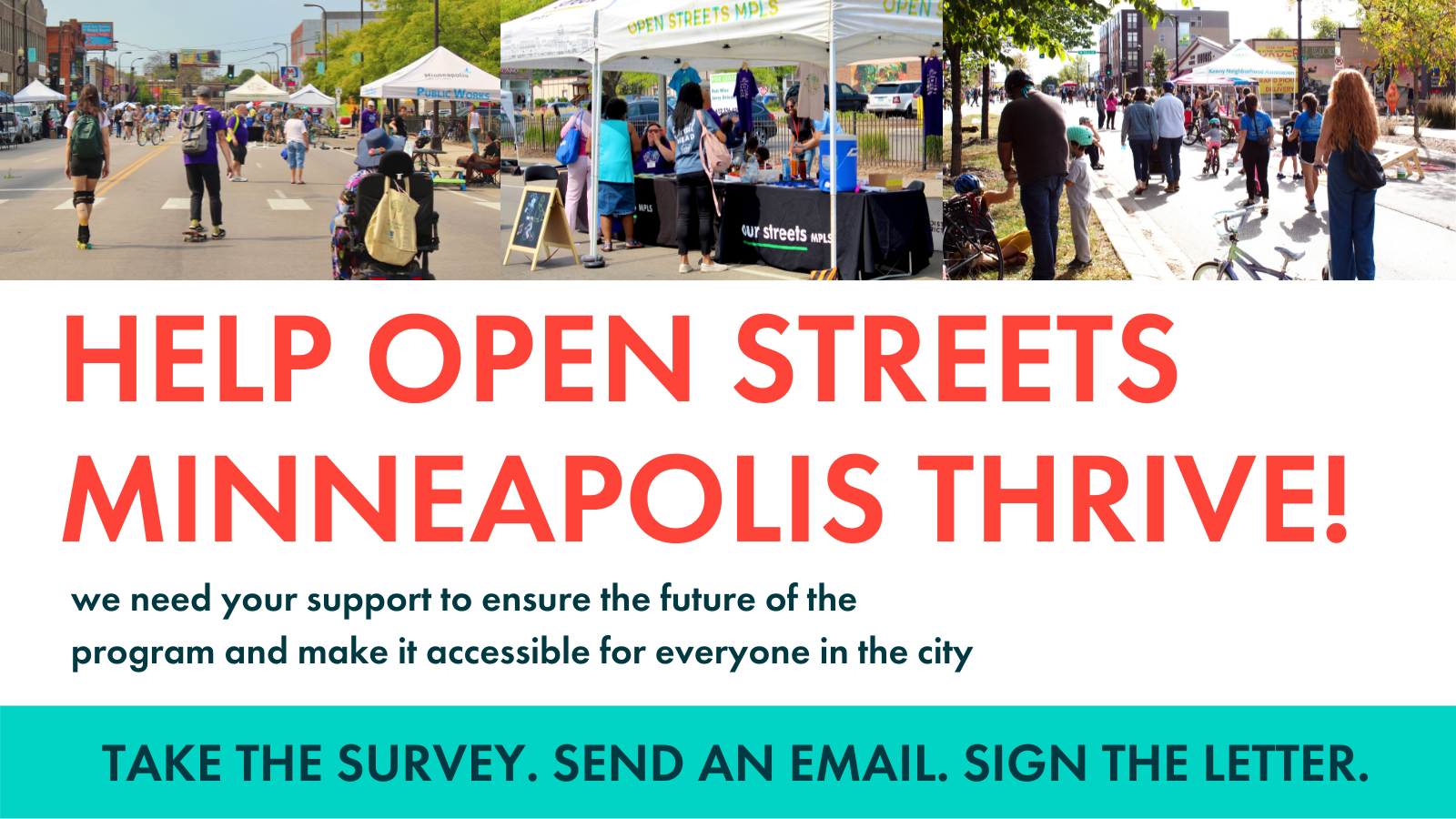Funding Campaign Open Streets Minneapolis