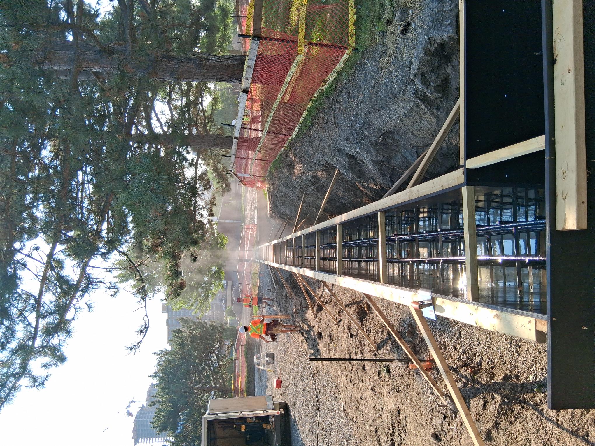 Work progressing on the HAAA Grounds