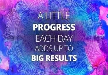 Progress Leads to Big Results Progress Each Day