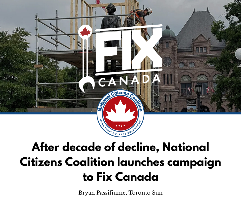 Media Coverage Of 'Fix Canada'