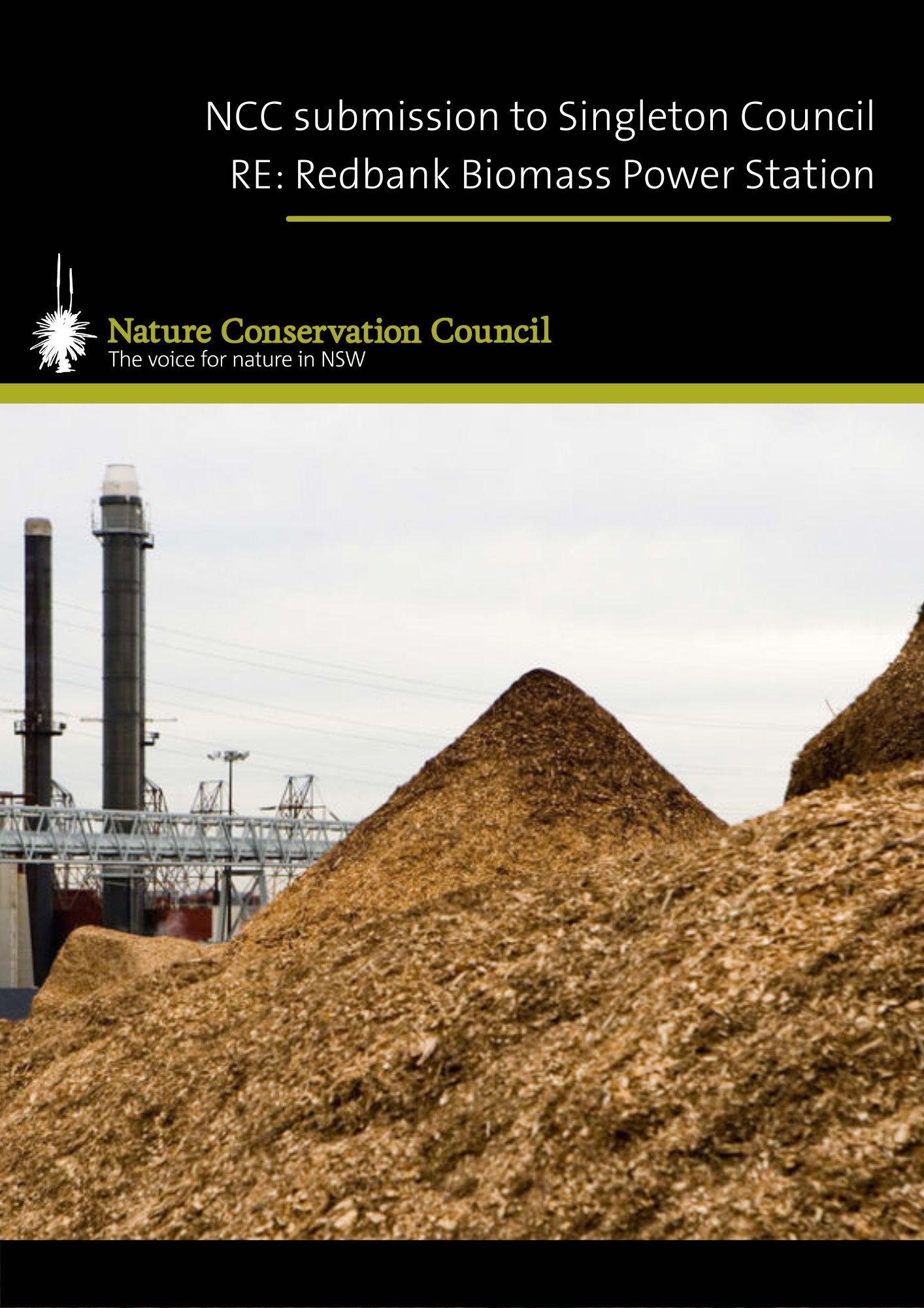 NCC submission to Singleton Council RE Redbank Biomass Power Station