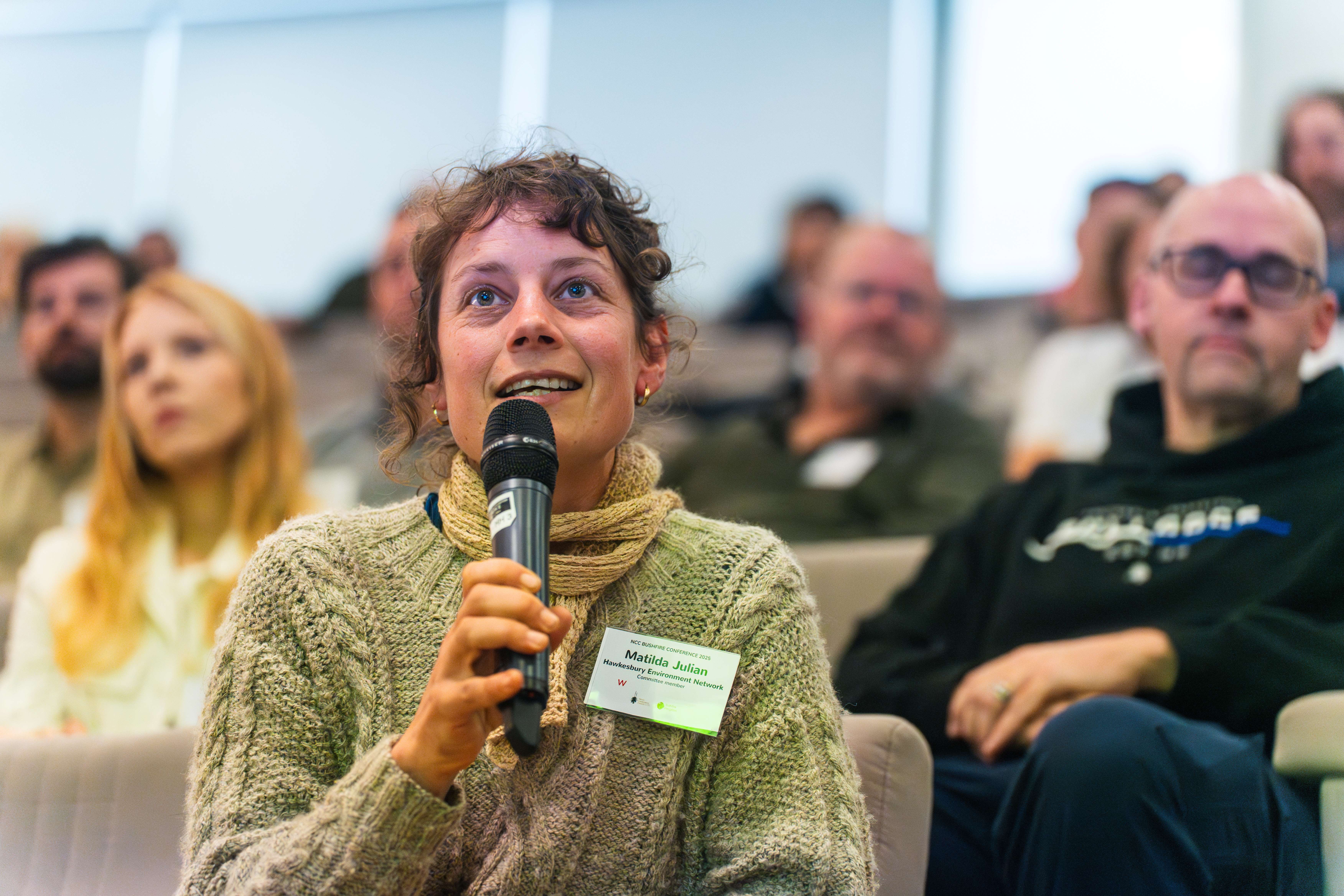 Delegates at Bushfire Conference 2025