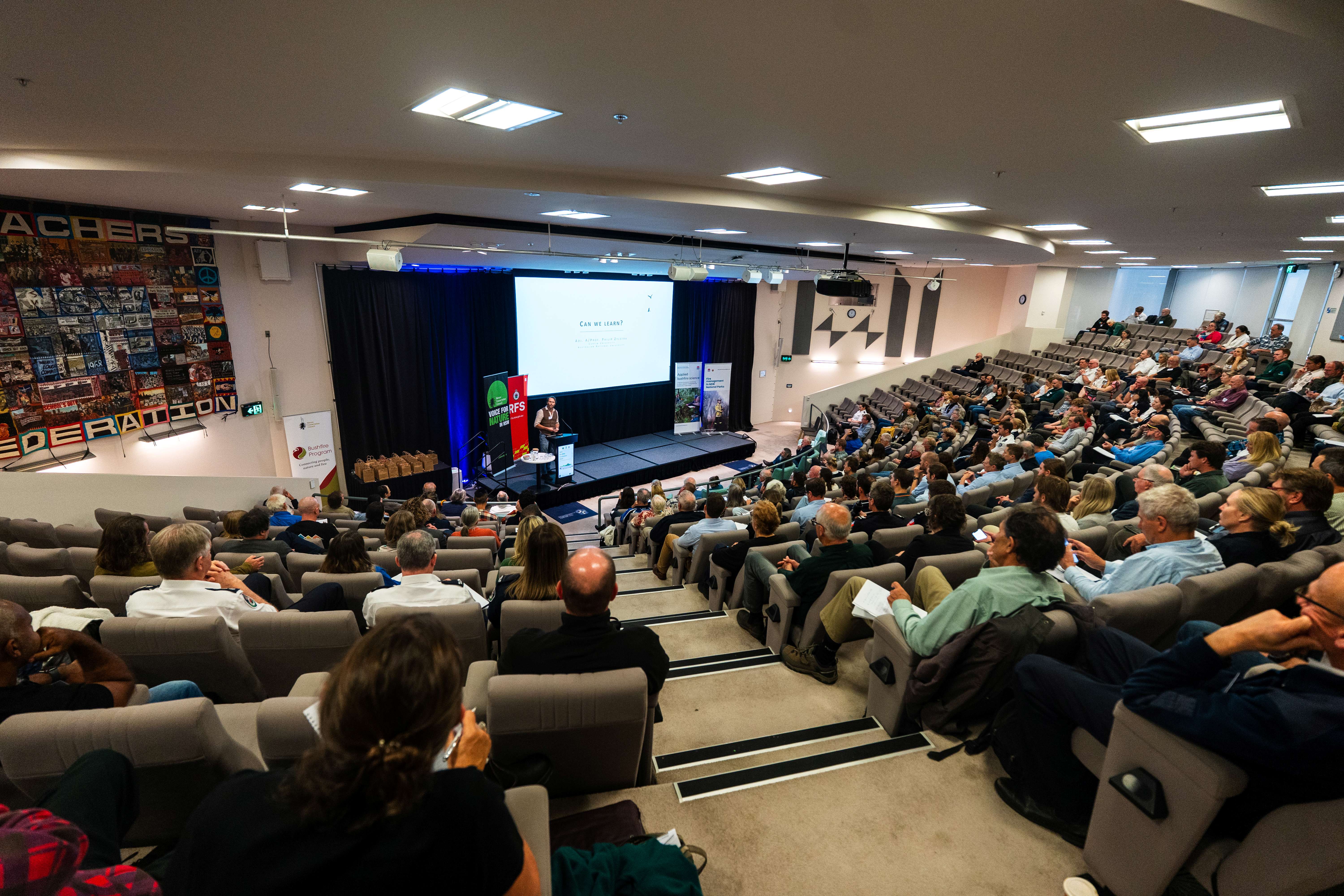 Delegates at the Bushfire Conference 2025