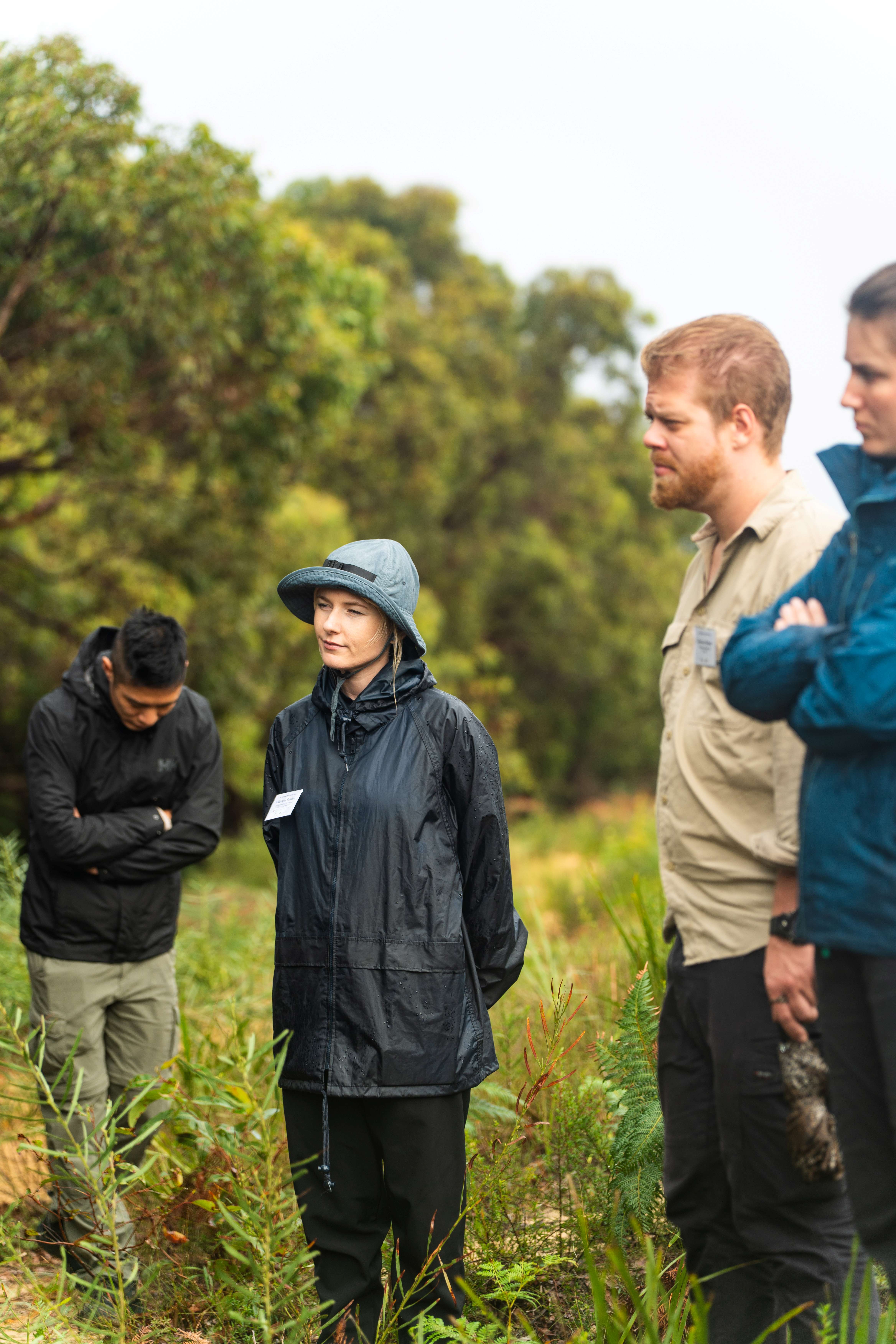 Delegates at NCC Bushfire Conference Field Day