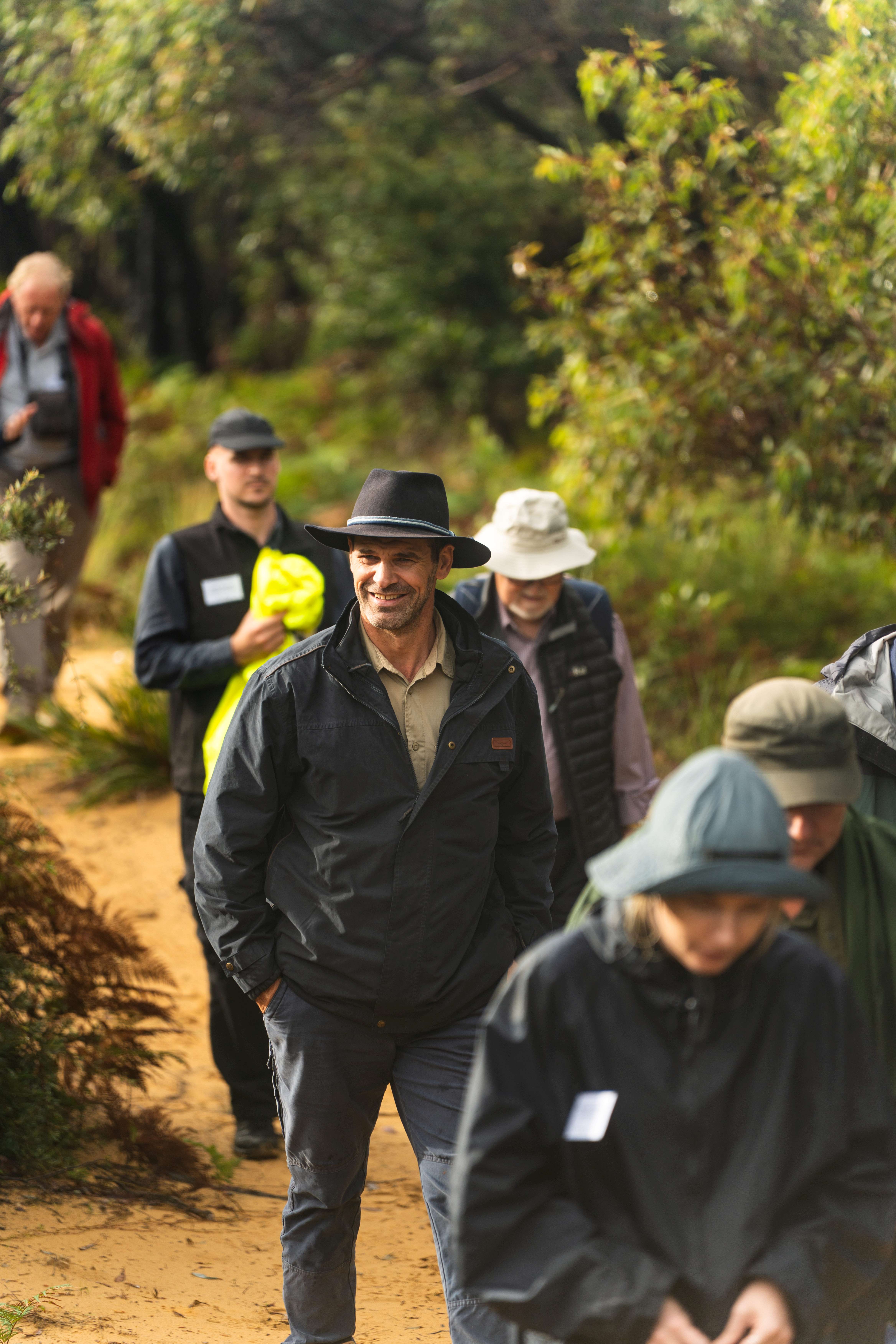 Delegates at NCC Bushfire Conference Field Day