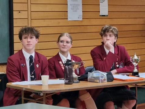 Henning Cup 2025 - Scots College debaters