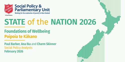 Header for Salvation Army Annual Report 2026